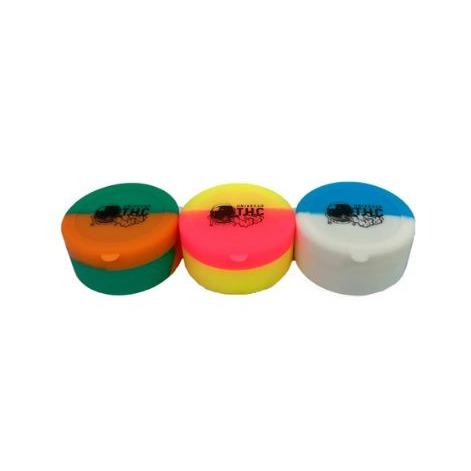 POTINHO UNIVERSO T.H.C SILICONE SLICK DIVISORIA REDONDO 7ML MINI REF. UD005