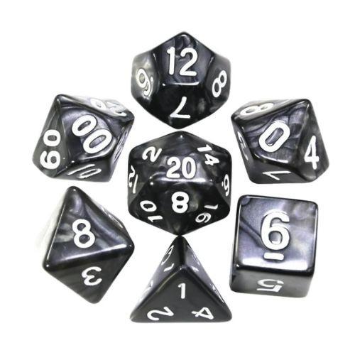 JOGO DE DADOS R.P.G. C/7 REF SORTIDO