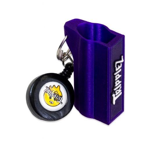 PORTA ISQUEIRO TRIPPIEZ SAFE LIGHTER ROXO REF '