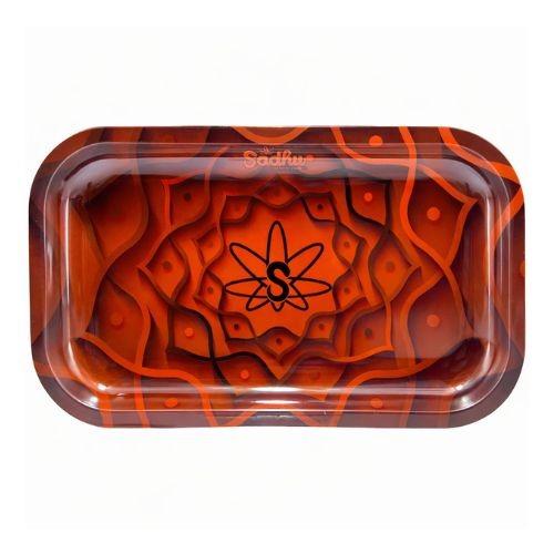 BANDEJA SADHU METAL VERMELHO MD REF BDSM-005