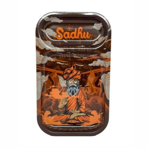 BANDEJA SADHU MARRON METAL GD REF BDSG-005 