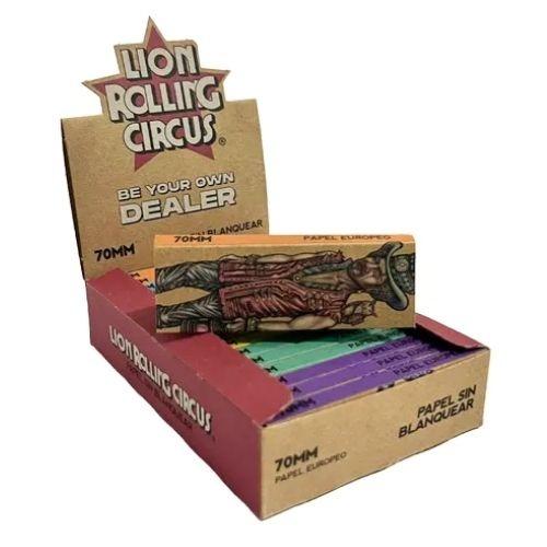 SEDA LION ROLLING CIRCUS MINI UNBLEACHED N.8 70MM CX C/ 18