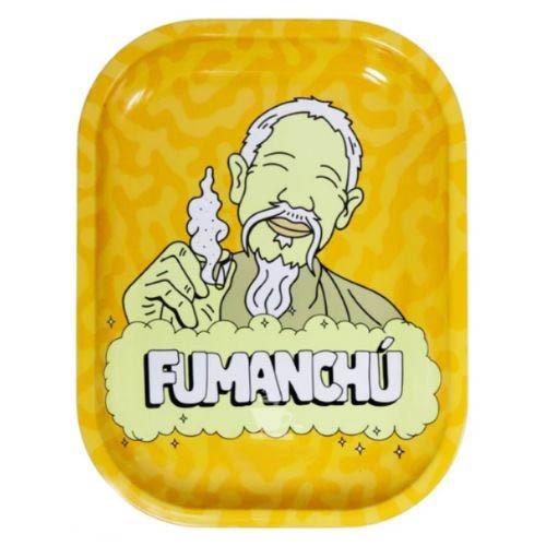 BANDEJA FUMANCHU PQ GRAFITE COR AMARELO