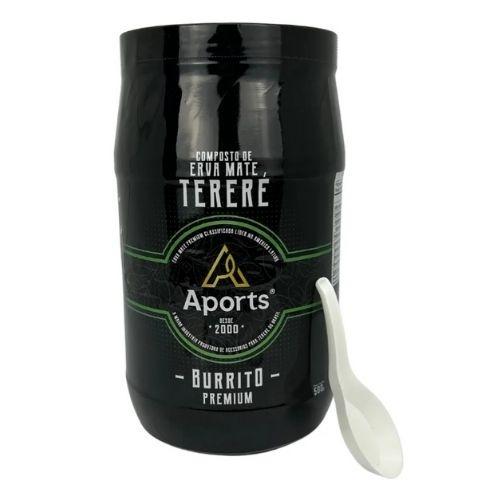 ERVA MATE APORTS TERERE PURA FOLHA BURRITO PT C/ 500GR REF. AP100/7