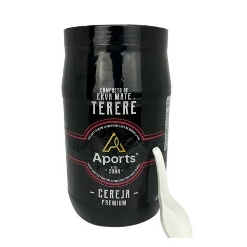 ERVA MATE APORTS TERERE CEREJA LYPTUS PT C/ 500G REF. AP100/2