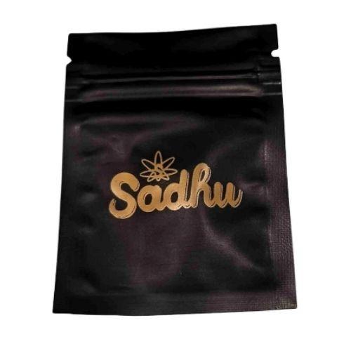 ZIP LOCK SADHU BLACK 8X6CM REF. OA025
