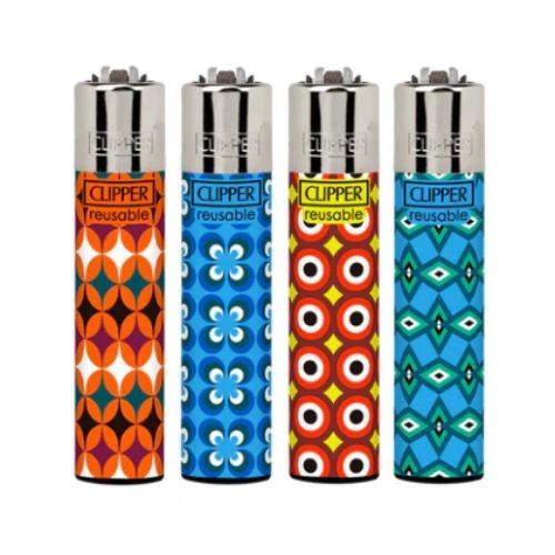ISQUEIRO CLIPPER MAXXI RETRO STYLE C/ 12 REF. CP11R BL12
