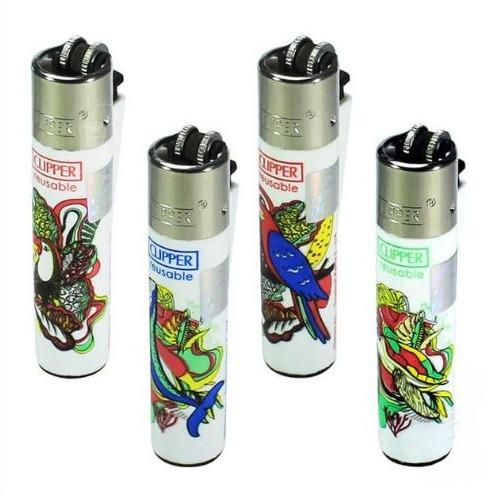 ISQUEIRO CLIPPER MAXXI TROPICAL PARTY CX C/ 24 REF. CP11R D24