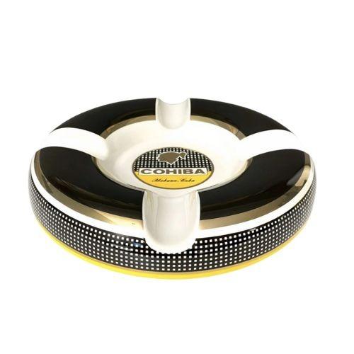 CINZEIRO PARA CHARUTO COHIBA PORCELANA P/ 4 REF. G209P