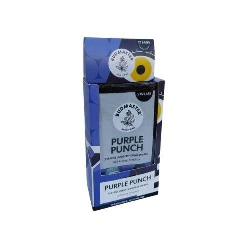 SEDA BUDMASTER WRAPS TERPENES PURPLE PUNCH KS 12 X 5