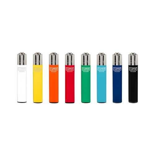 ISQUEIRO CLIPPER MICRO SOLID BRANDED C/ 12 REF CP22RH 152