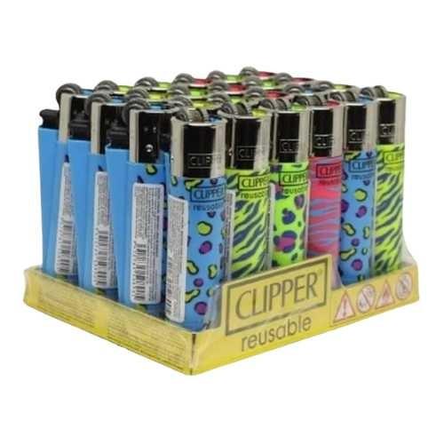 ISQUEIRO CLIPPER MAXXI ANIMAL LIFE 3 BW LB C/ 24 REF CP11R 231 