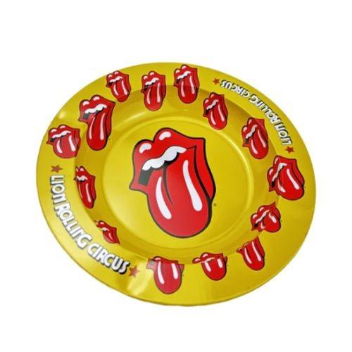 CINZEIRO LION ROLLING CIRCUS STONES AMARELO