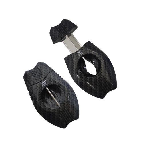 CORTADOR DE CHARUTO EM METAL E FIBRA DE CARBONO APEX REF APBCD085-1