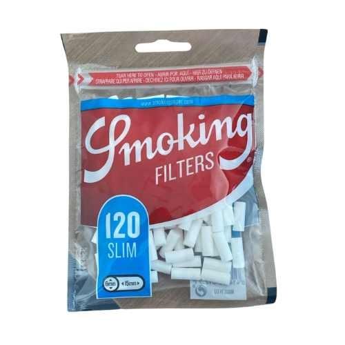 FILTRO PARA CIGARRO ACETATO SMOKING SLIM C/120