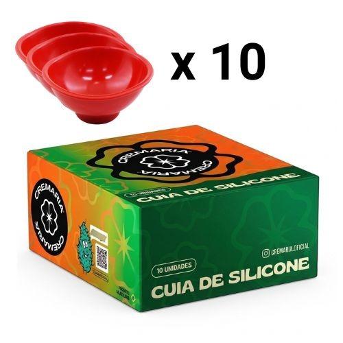 CUIA CREMA SILICONE - VERMELHA C/10