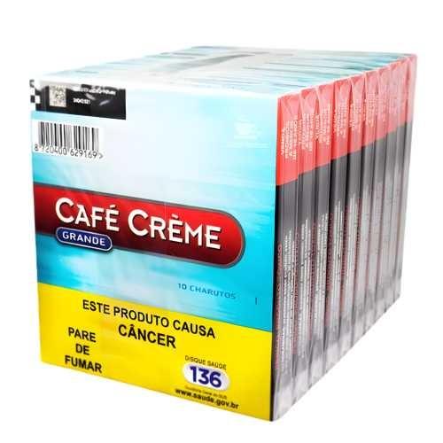 CAFE CREME GRANDE BLUE C/10 