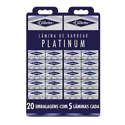 LAMINA GILLETE PLATINUM 20 X 5