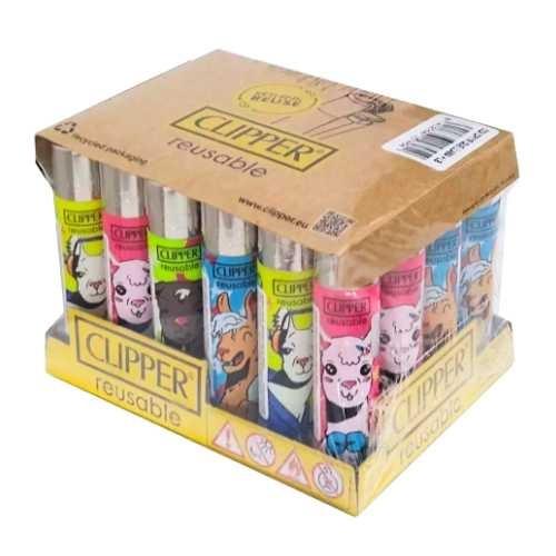 ISQUEIRO CLIPPER MAXXI QUE LLAMA CX C/24