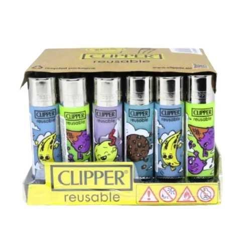 ISQUEIRO CLIPPER MAXXI TRAMPOLINING CX C/24