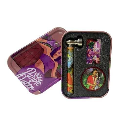KIT PURPLE QUEEN PIPE, DICHAVADOR TELA REF. AC651-LH