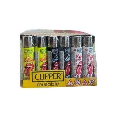 ISQUEIRO CLIPPER ROLLING STONES CX C/24