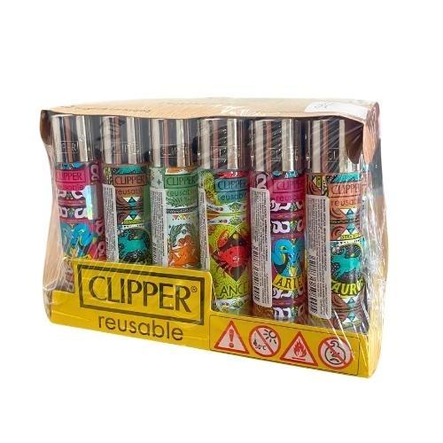 ISQUEIRO CLIPPER MAXXI  ZODIAC 5A CX C/ 24