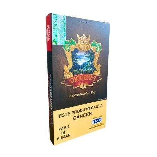 CHARUTO DIÓGENES CORONA PREMIUM C/ 5
