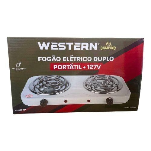 FOGÃO ELÉTRICO WESTERN DUPLO (110V) 