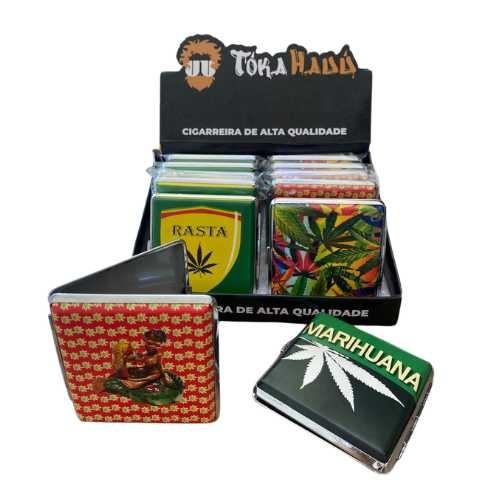 CIGARREIRA METAL TOKA HAUU SORTIDAS - REF. TOK-J1009