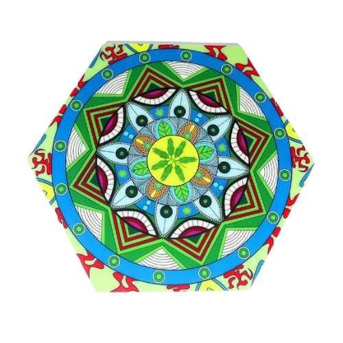 TAPETE DAB SILICONE TOKA HAUU MANDALA - REF. TOK M5
