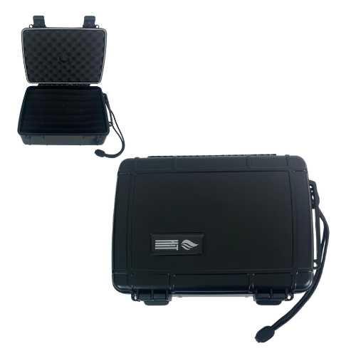 UMIDOR DE CHARUTOS HIT PRETO P/ 21 CH  - REF.HIT-UV-003
