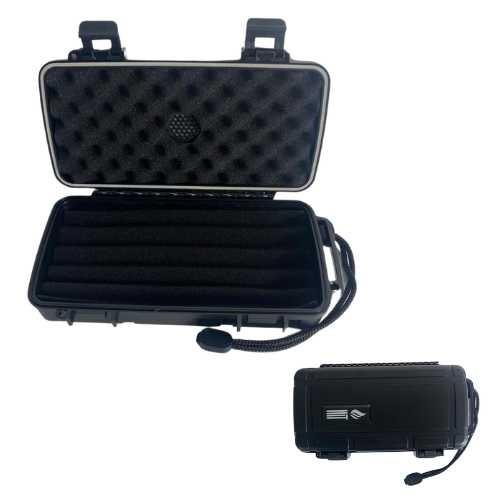 UMIDOR DE CHARUTOS HIT PRETO P/ 05 CH  - REF.HIT-UV-005