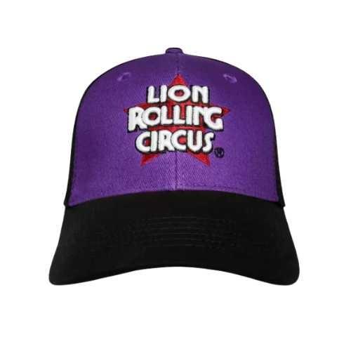 BONÉ LION ROLLING CIRCUS ROXO - TORA TORA  *