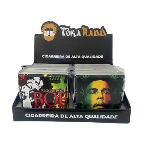 CIGARREIRA METAL MIXED DESIGNS - REF. TOK-H1003