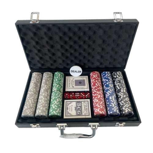 ESTOJO DE FICHAS POKER HOYLE GAMES  C/300 - REF. 54300