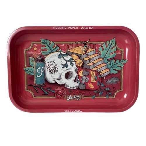 BANDEJA SMOKING M TEMPUS FUGIT - REF. SMK-605
