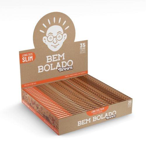 SEDA BEM BOLADO LONGA BROWN SLIM K.S C/24