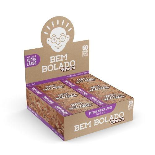 PITEIRA BEM BOLADO SUPER LARGE BROWN C/24