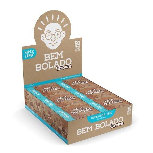 PITEIRA BEM BOLADO HIPER LARGE BROWN C/24