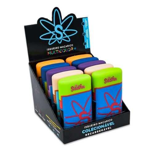 ISQUEIRO MAÇARICO SADHU MULTICOLOR 2