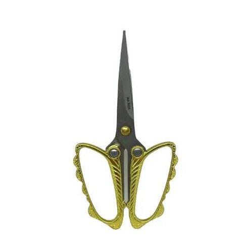 TESOURA METAL NA BOA PONTA ARREDONDADA BUTTERFLY GOLDEN L8039