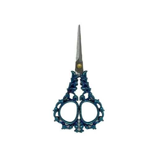 TESOURA METAL NA BOA AZUL METALICO L8025