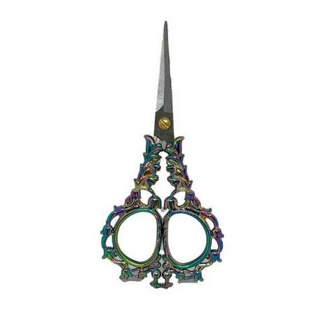 TESOURA METAL NA BOA RAINBOW L8025