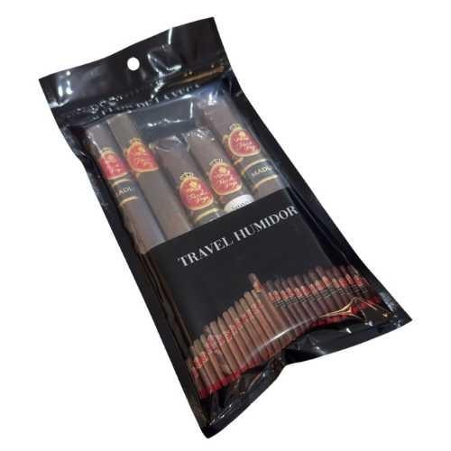 CHARUTO FLOR DE LA VEGA TRAVEL HUMIDOR MADURO C/5 