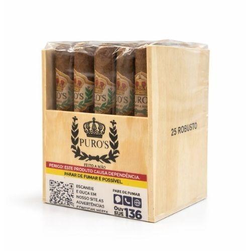 CHARUTO PUROS ROBUSTO MF CX/25