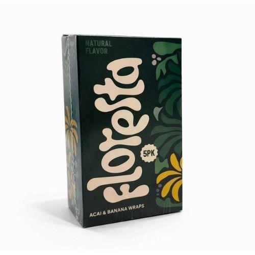 SEDA FLORESTA WRAP NATURAL FLAVOR K.S C/ 25X5