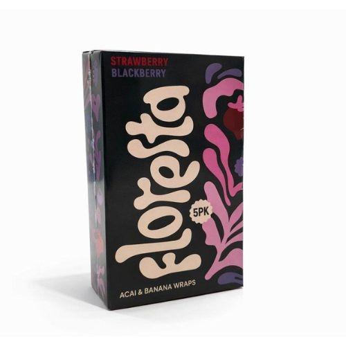 SEDA FLORESTA WRAP STRAWBERRY E BLACKBERRY K.S C/ 25X5