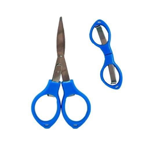 TESOURA DOBRAVEL AZUL - REF.KMT0011-2DP