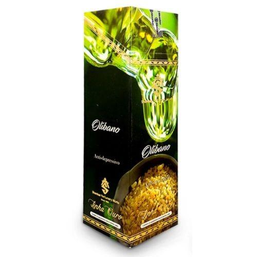 INCENSO SHANKAR OLIBANO LINHA OURO C/ 8